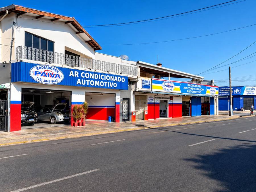 Fachada da Radiadores Paiva